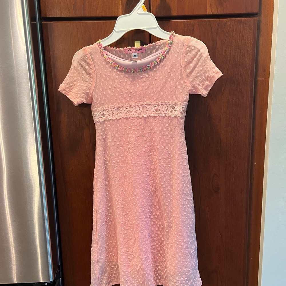 Betsey Johnson Vintage Kids Dot Net dress
